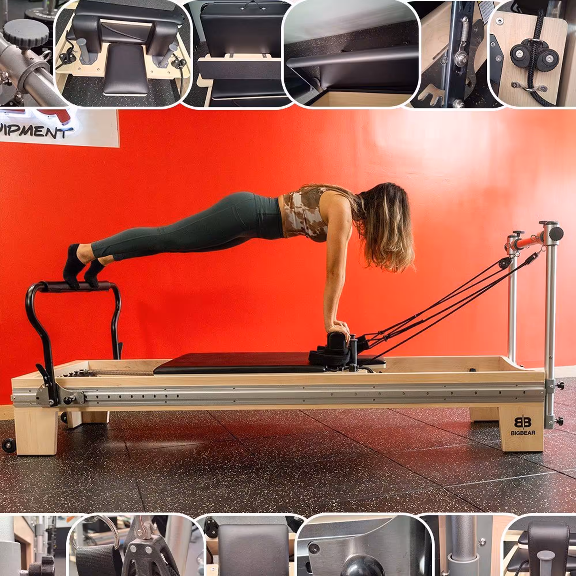 Mapple Wood Pilates A, disponible en Fiteq Guatemala
