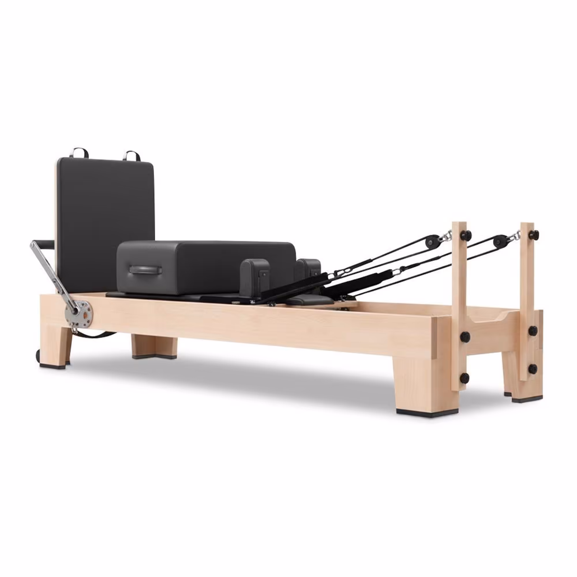 Mapple Wood Pilates Reformer B, disponible en Fiteq Guatemala