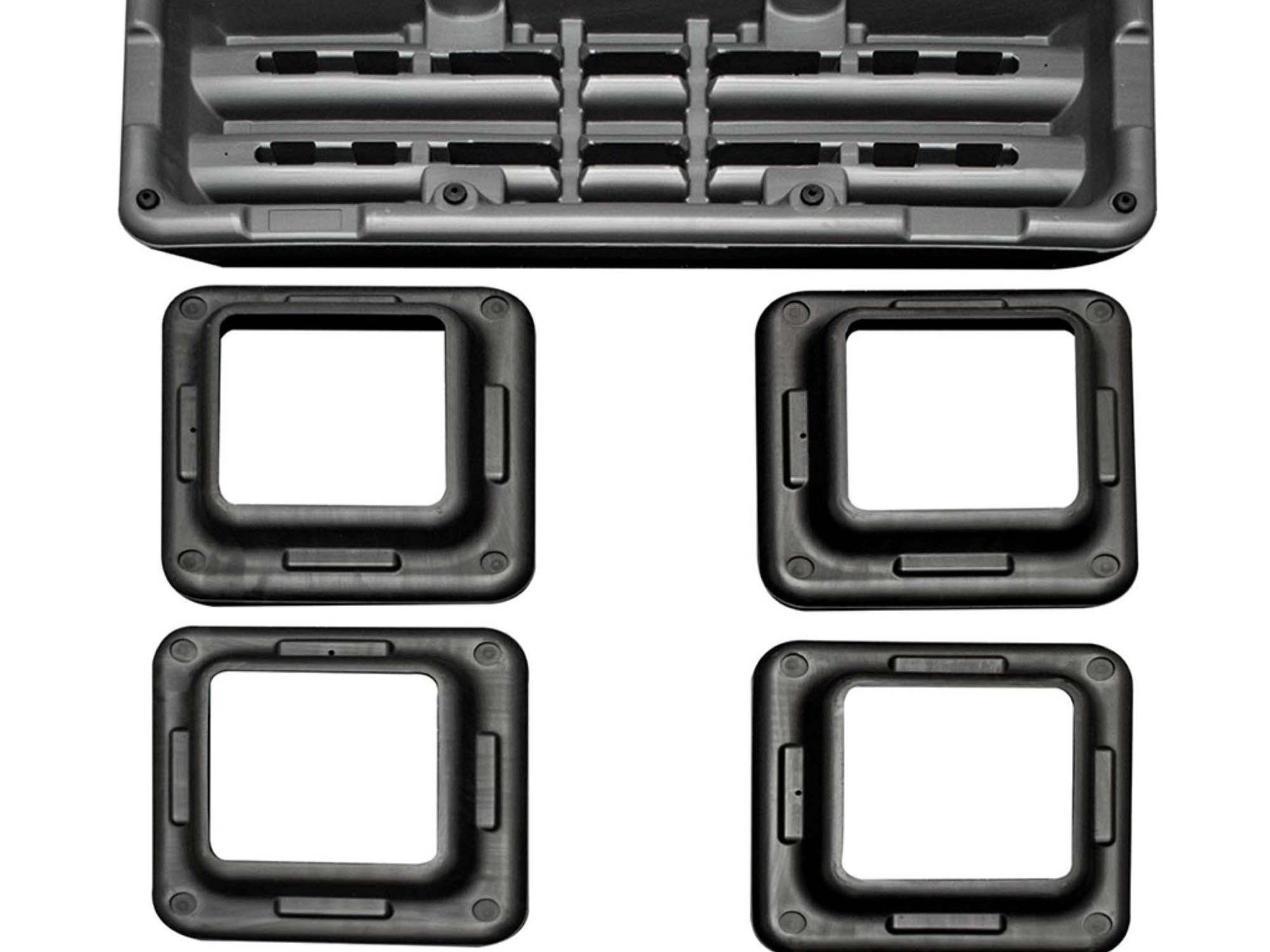 Banca Step industrial 2 niveles, disponible en Fiteq Guatemala