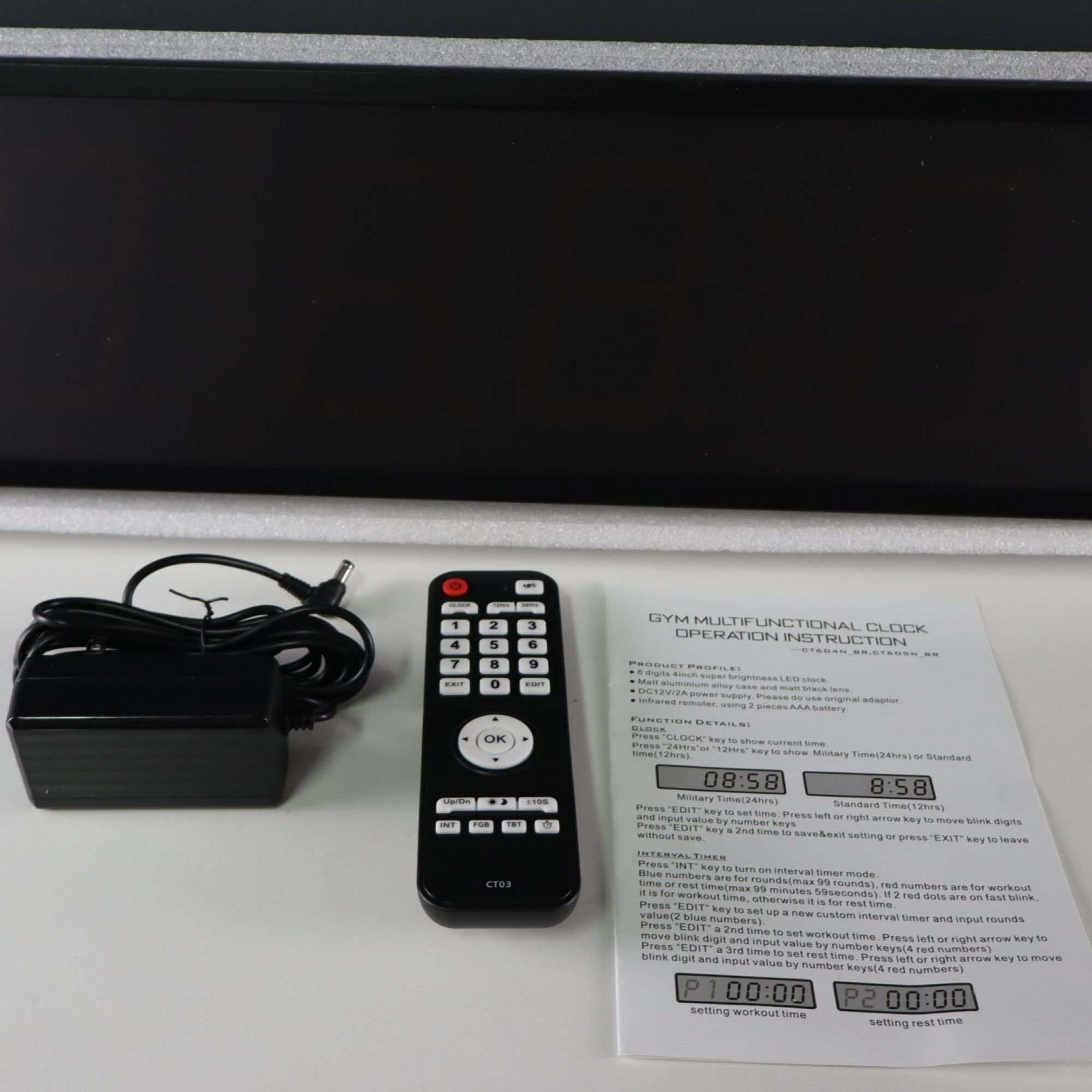 Reloj multifuncional Timer 6 dígitos, disponible en Fiteq Guatemala