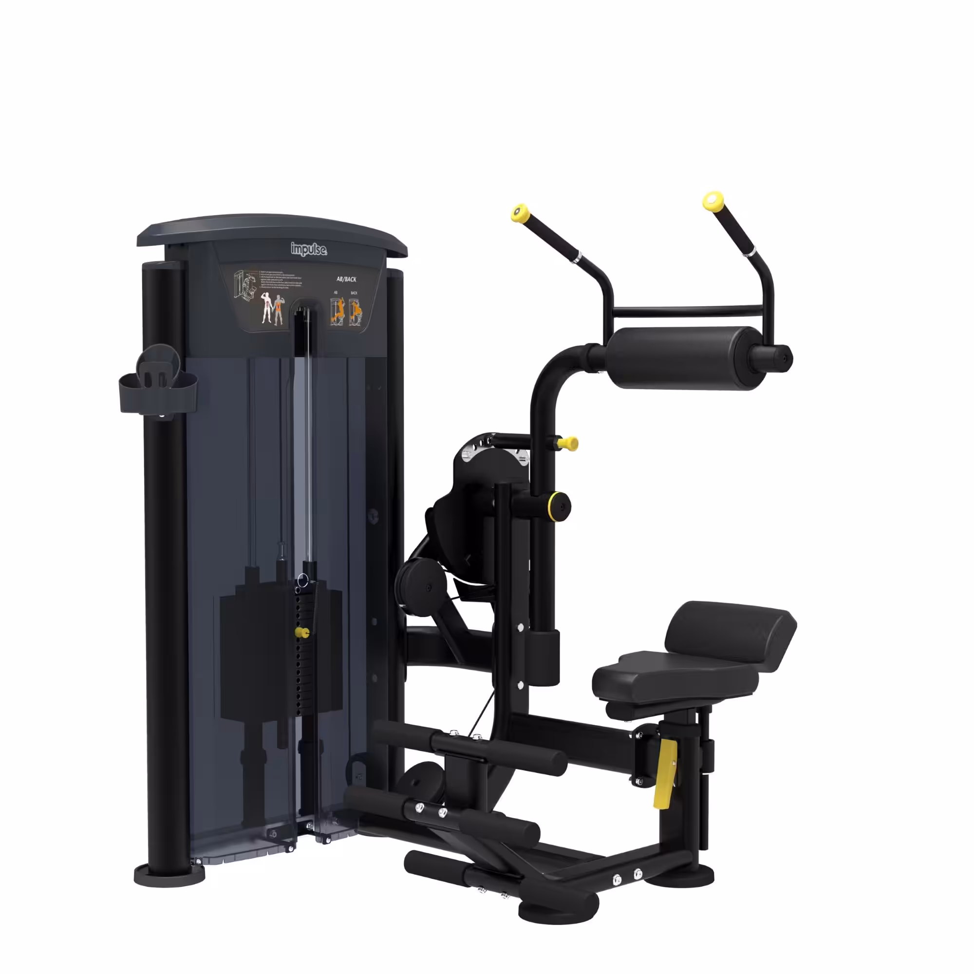 Abdominal/Back Extension - IT Impulse 200lbs - Imagen 1