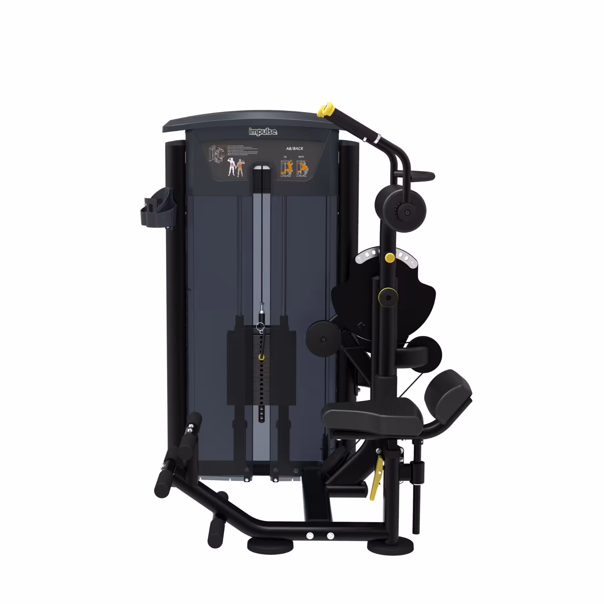 Abdominal/Back Extension - IT Impulse 200lbs - Imagen 2
