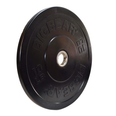 Bumper Plate Black, disponible en Fiteq Guatemala