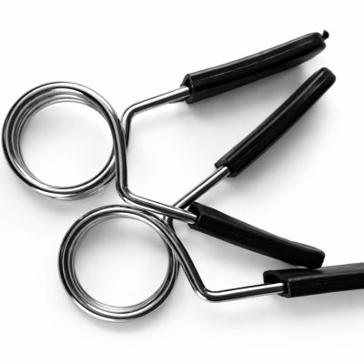 Par de Topes de Barra Spring Collar, disponible en Fiteq Guatemala